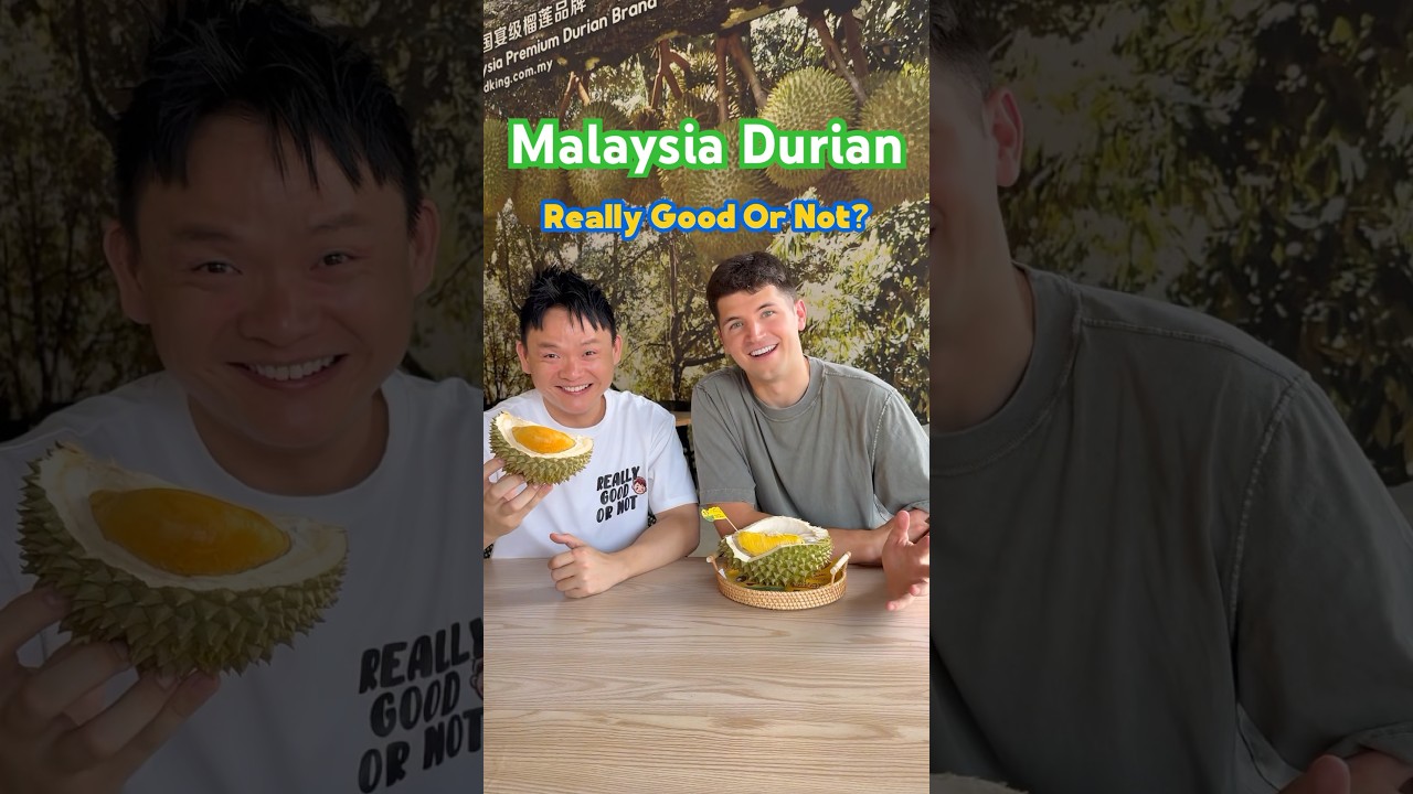 NIE MOGĘ UWIERZYĆ, że Nick Digiovanni powiedział to Malezji 🇲🇾Durian! #reallygoodornot #hungrysam...