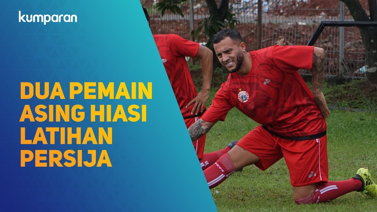 Dua Pemain Asing Hiasi Latihan Persija