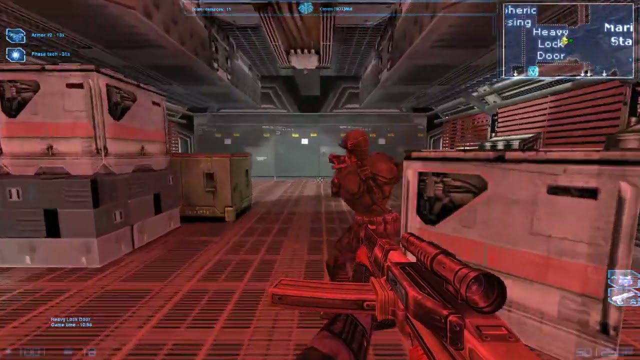 Half Life MOD Natural Selection 2003  -  ns_bast -  Marine Commander