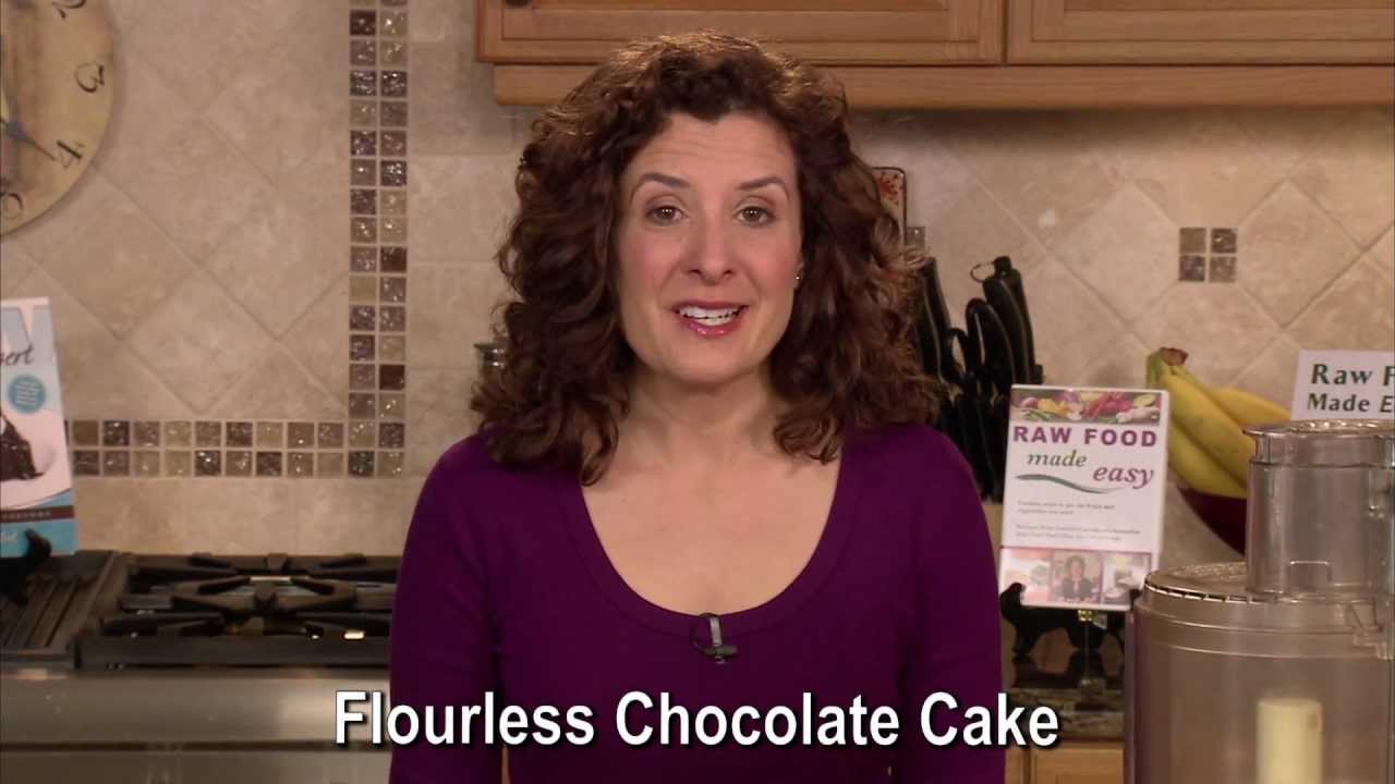 Raw Food Chocolate Recipe: Flourless Chocolate Cake