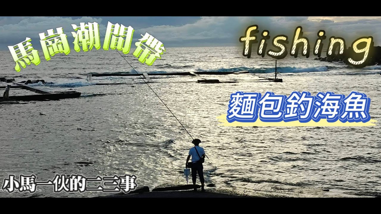 馬崗潮間帶吐司麵包釣海魚#釣魚#旅遊#tourism #184#前打#溪釣#Amusing小馬一伙的二三事#fishing