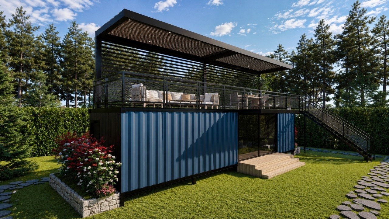 2.5 x 12m Container House That Feels Surprisingly Spacious! 