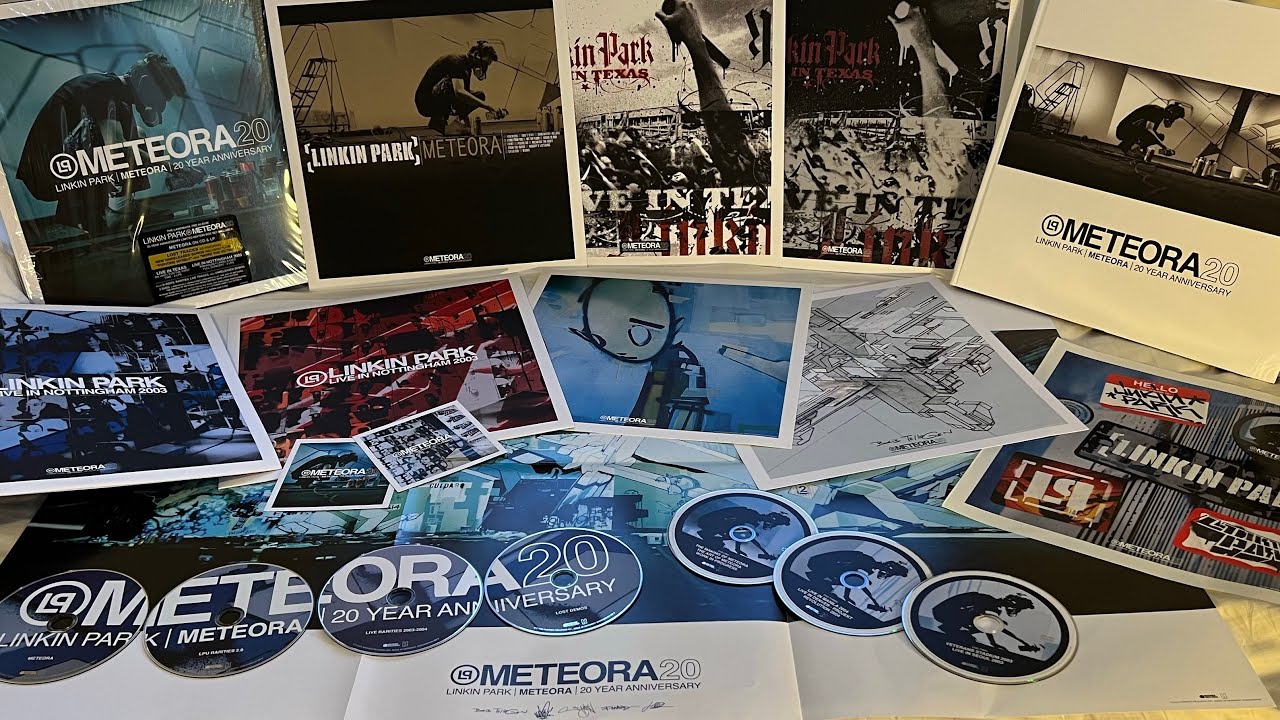 Linkin Park Meteora 20th Anniversary Limited Edition Box Set Unboxing