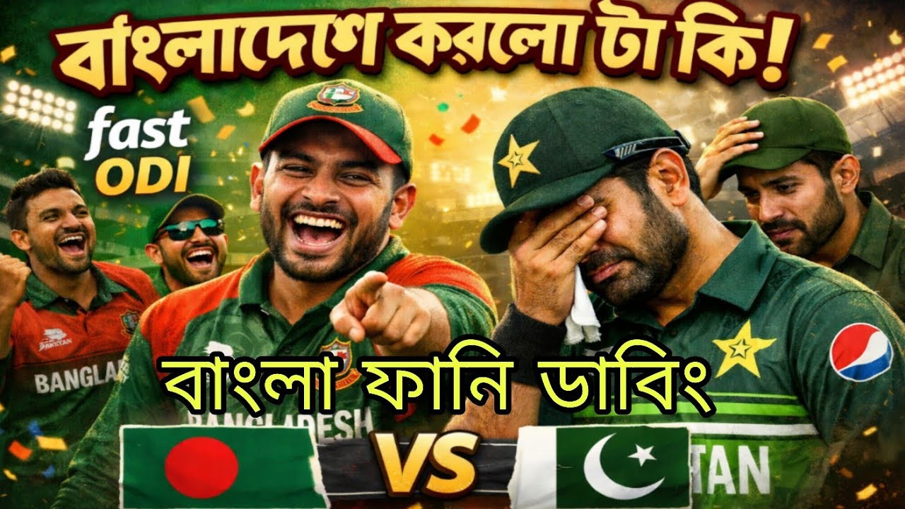 প্যাকেট পাকিস্তান 🤣 বাংলা ফানি ডাবিং ভিডিও Bangla funny dubbing video Bangladesh vs Pakistan 2026