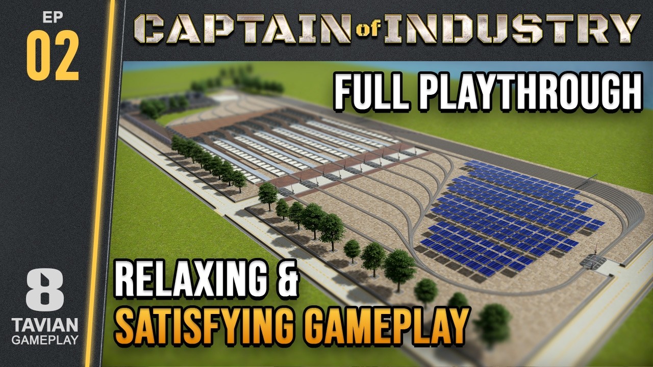 Captain of Industry - No Commentary Gameplay - Ep. 02 - Dragontail Isle (Admiral Difficulty)