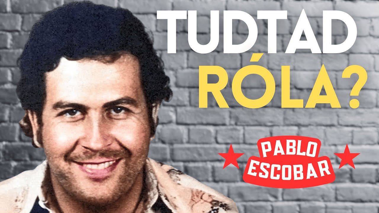 10 ELK&Eacute;PESZTŐ &eacute;rdekess&eacute;g Pablo Escobarr&oacute;l, amit garant&aacute;ltan nem tudt&aacute;l!