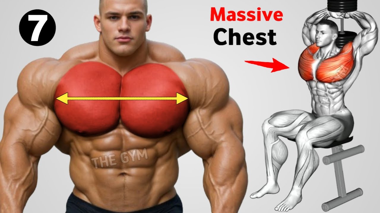 7 Best Chest Workout at Gym for Massive Chest