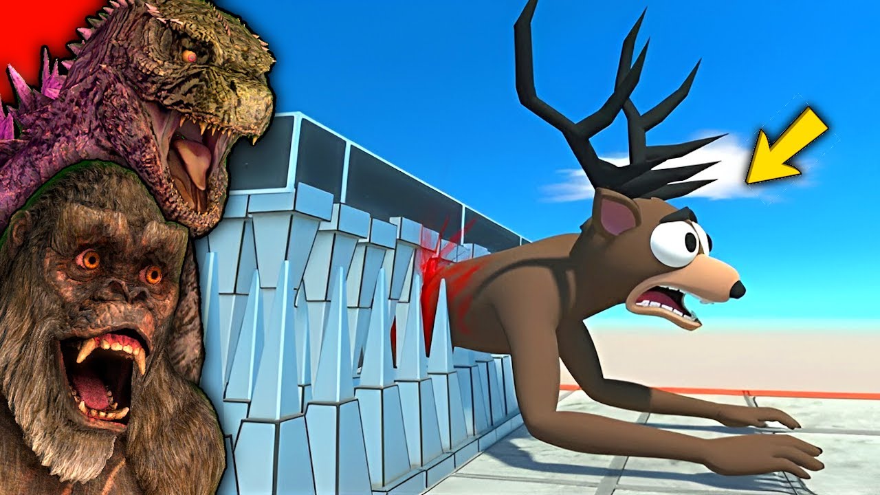 Смогут ли персонажи ужасов Roblox выжить под шипами?