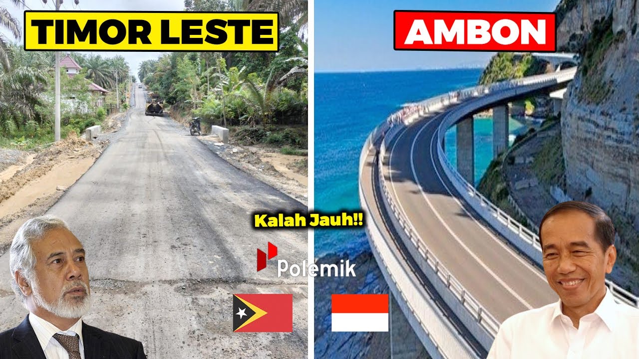 KEMAJUAN KOTA AMBON BIKIN KAGET TIMUR LESTE?! Perbandingan Kota Ambon Vs Dili Timor Leste