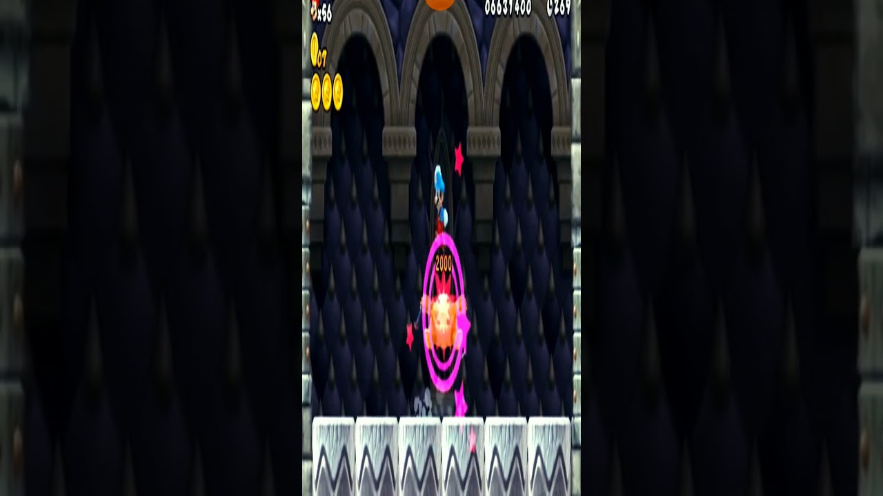 New Super Mario Bros. Wii Morton Koopa Jr #bossbattle #nintendo #likeforlikes #newsupermariobroswii