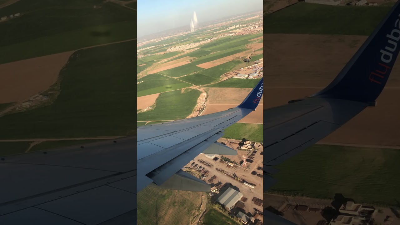 Take off from Erbil International Airport