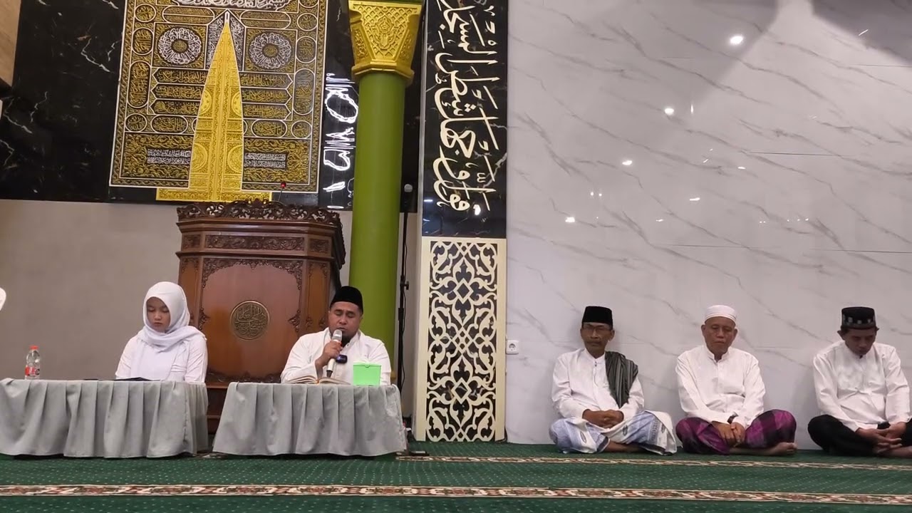 Pembacaan Ayat suci Alqur'an (Tilawah) Masjid Darul Ulum KPAD Cibubur memperingati Isra Mi'raj 1447H