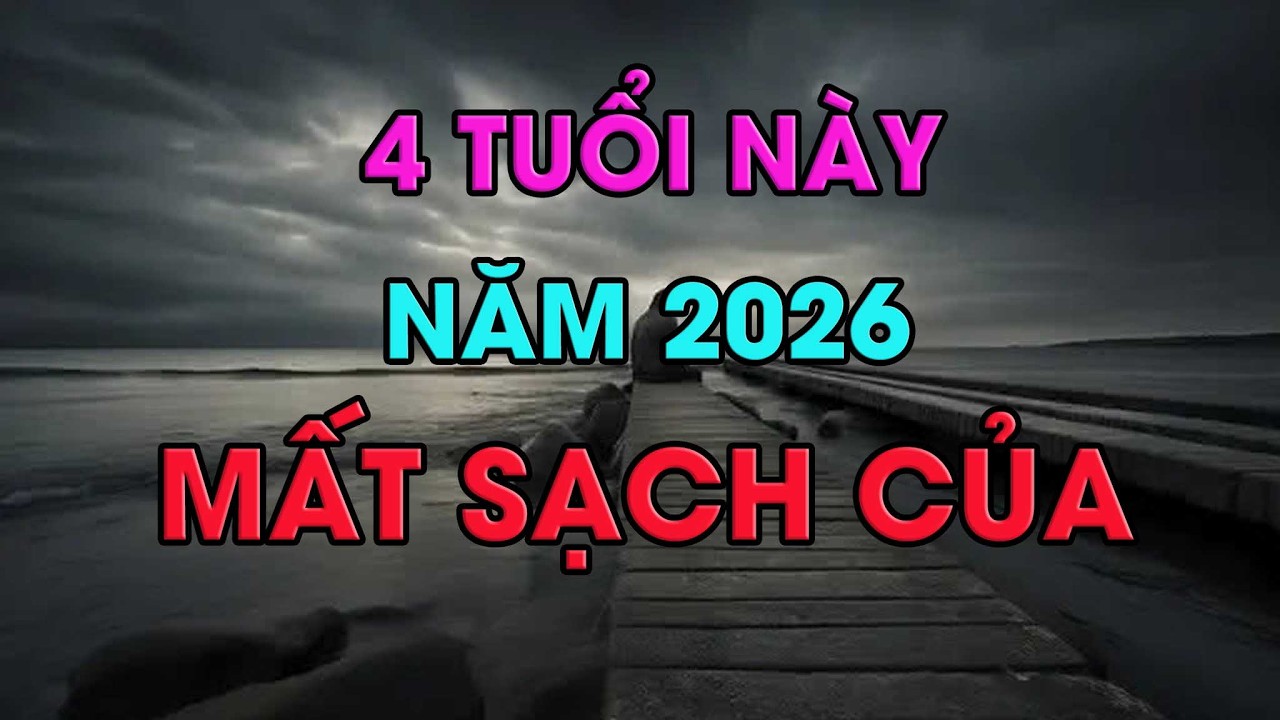 Năm 2026 Bính Ngọ: 4 Con Giáp Dễ Rơi Vào Vận Hạn Nặng Nhất – Tiền Mất, Lộc Tan, Sóng Gió Bủa Vây