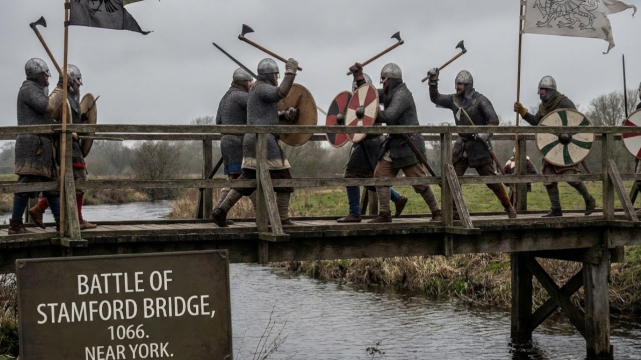 The battle of stamford bridge, 1066 AD - The battle that ended the viking age - Hardrada v Godwinson