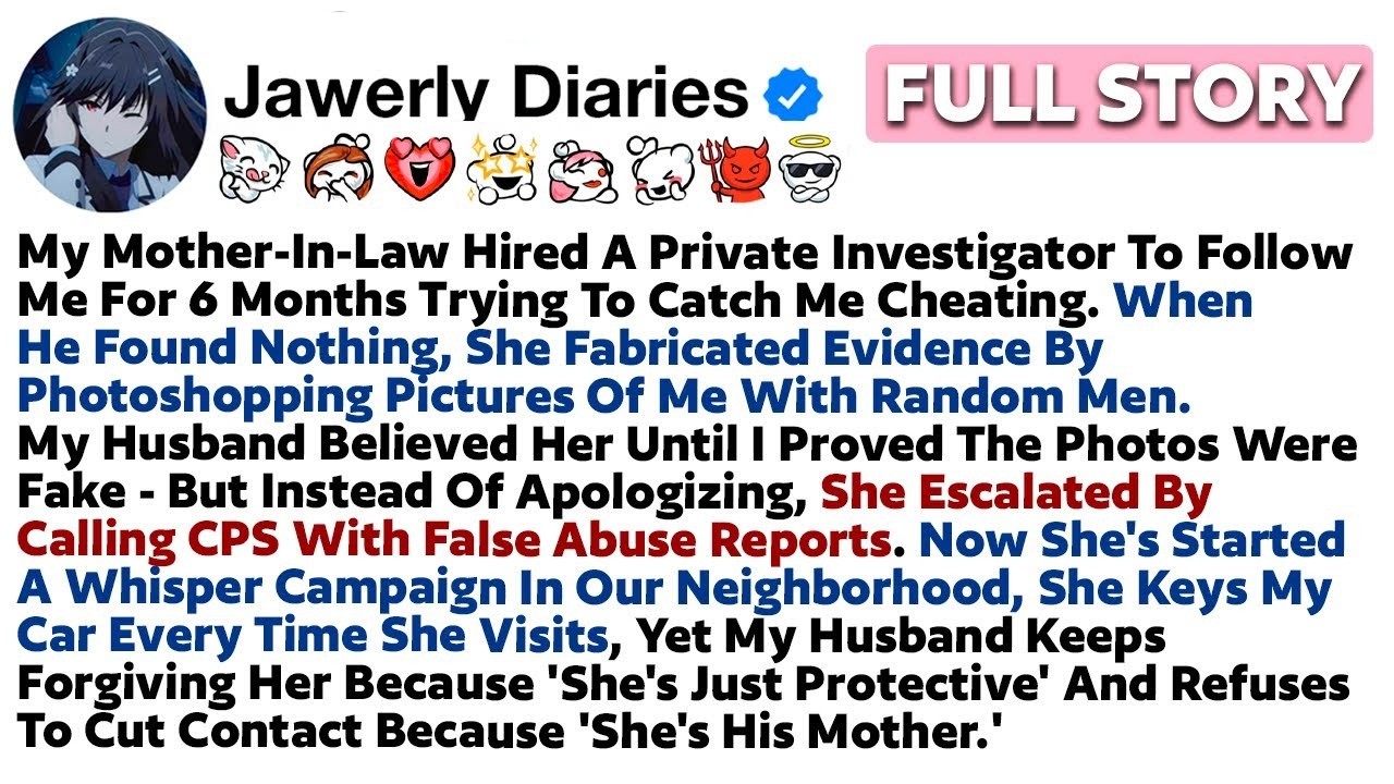 FULL STORY My Mother In Law Hired A Private Investigator To Follow Me For 6 Months
