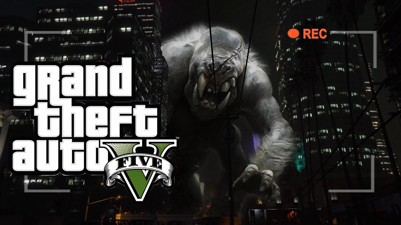 Giant Monsters Attack Los Santos - GTA V Machinima