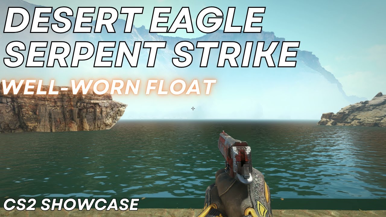 Desert Eagle Serpent Strike (Well-Worn) | CS2 Skin Showcase #1585