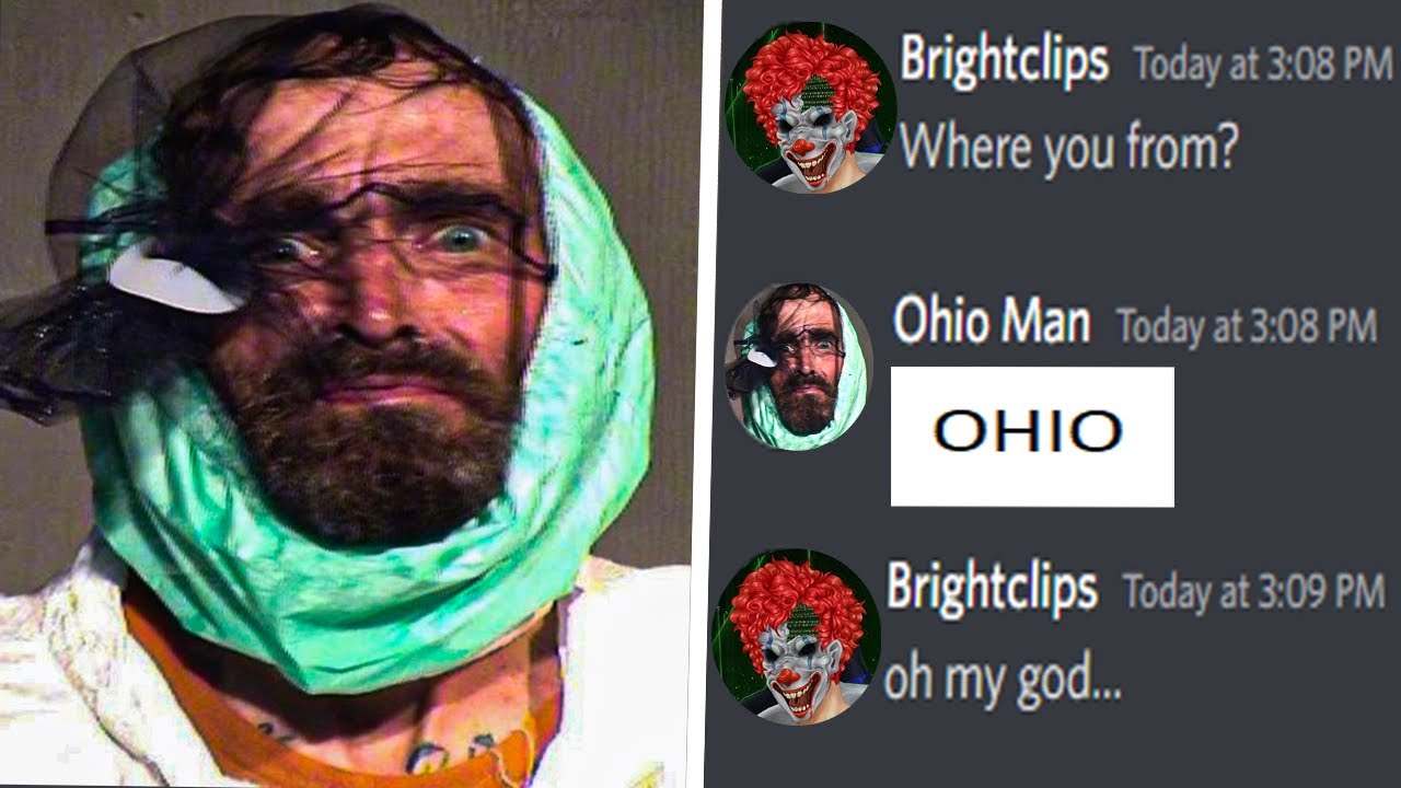 Самый нормальный пользователь Discord в Огайо...
