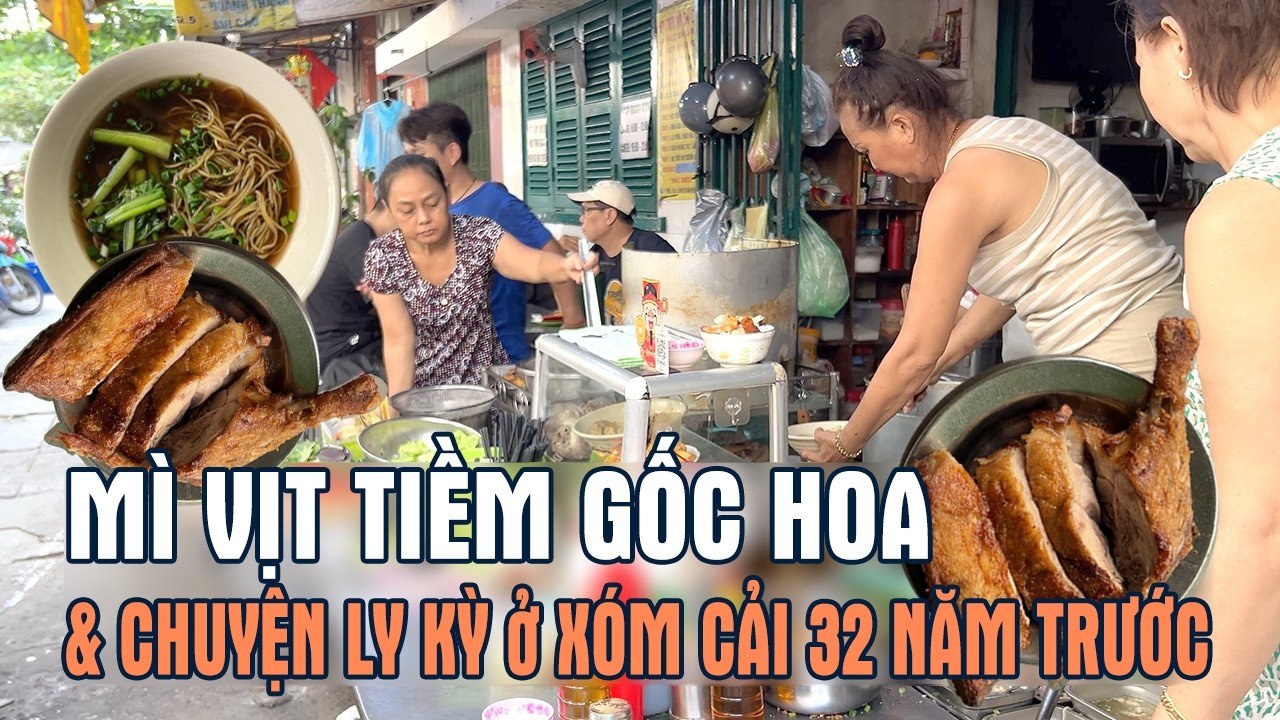 Quán MÌ VỊT TIỀM núp hẻm với CÁCH NẤU ĐỘC QUYỀN