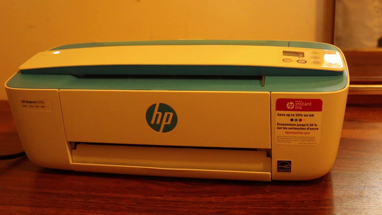 HP Deskjet 3755 WiFi SetUp / Wireless SetUp review !!