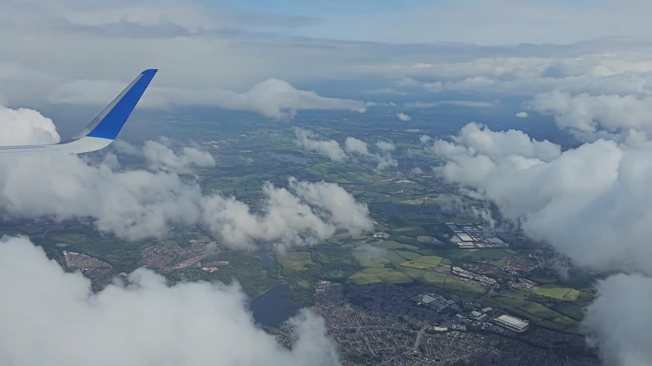 Manchester Airport approach  1 (EGCC)