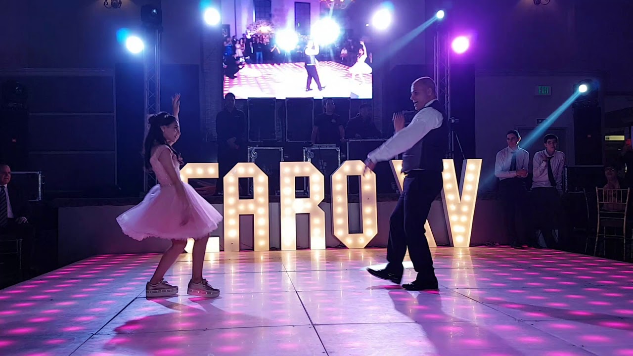 Quinceañera con su papá  Rock and roll