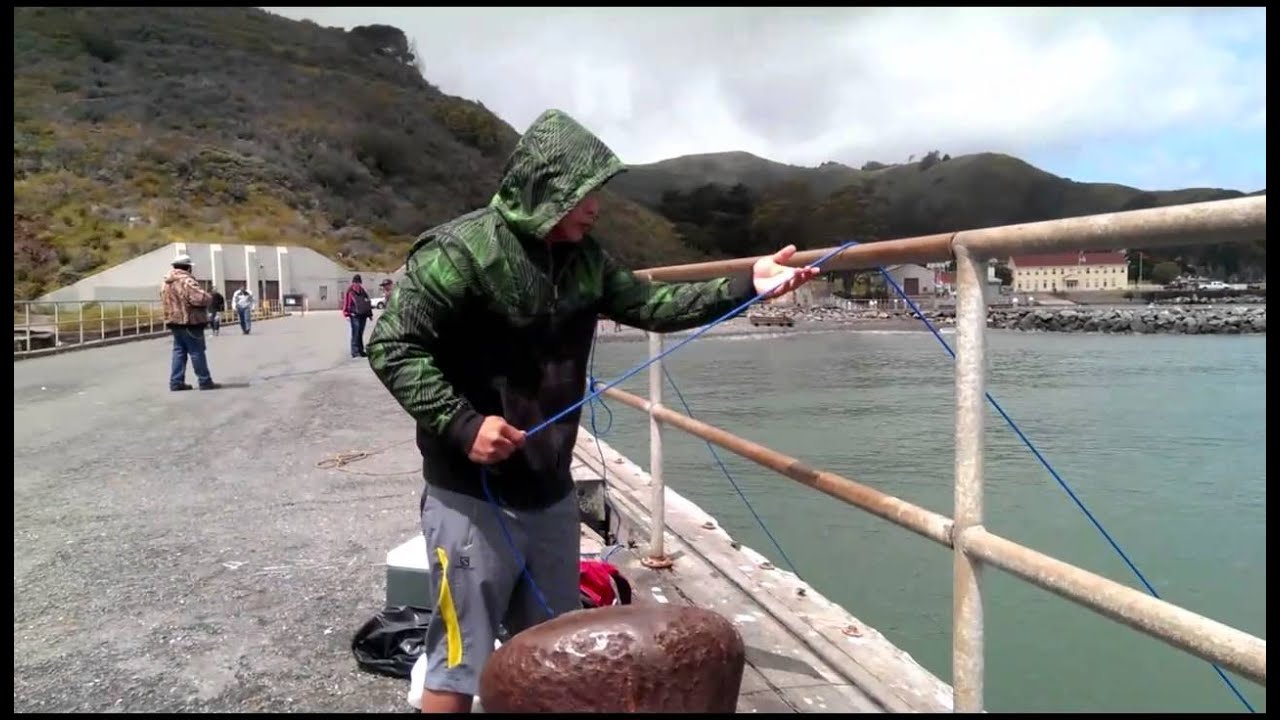 Pier crabbing