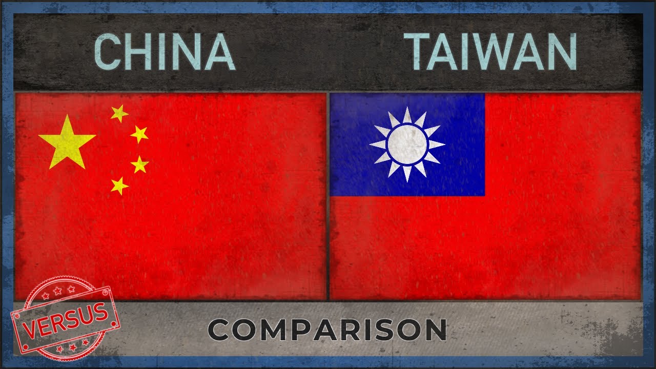 КИТАЙ vs ТАЙВА́НЬ - Сравнение армий