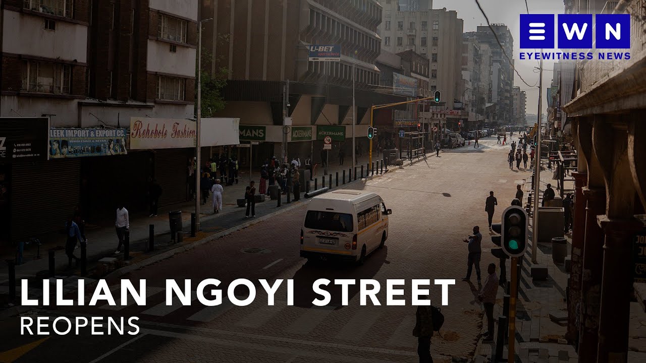 Lilian Ngoyi Street reopens in Johannesburg CBD after delayed repairs