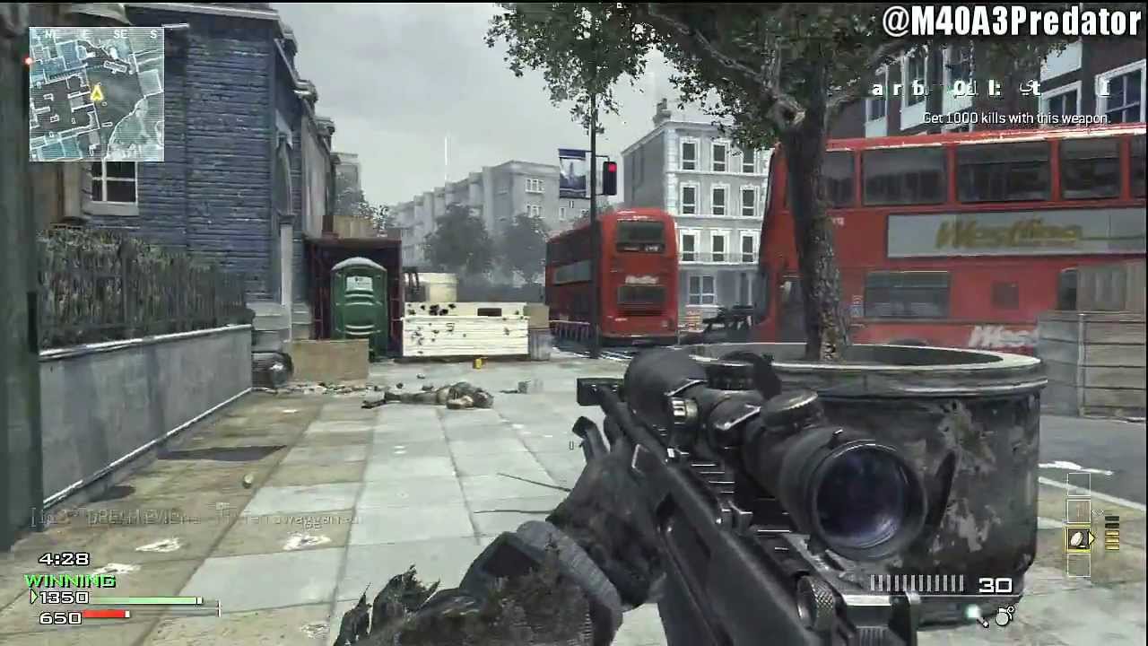 Perspective - OpTic Predator - Mw3 Sniper Gameplay