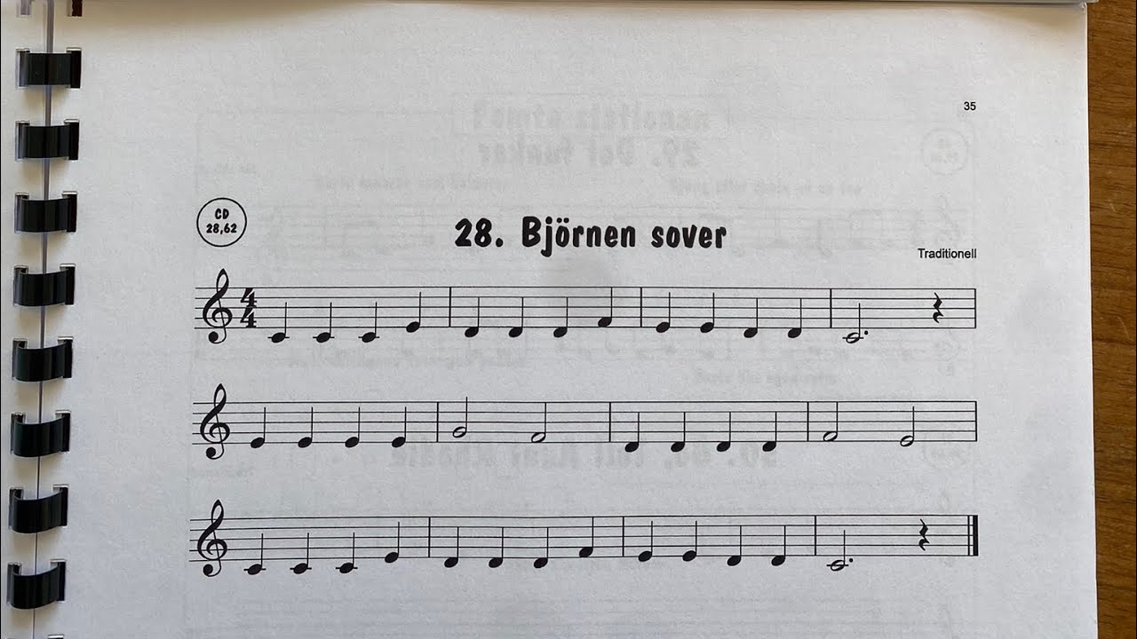 Startklart 1 - 28. Björnen sover Trompet