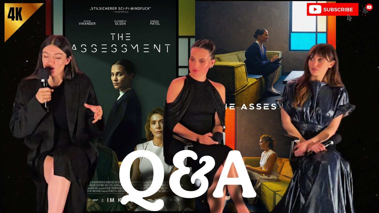 The Assessment Q&A with Elizabeth Olsen and Alicia Vikander