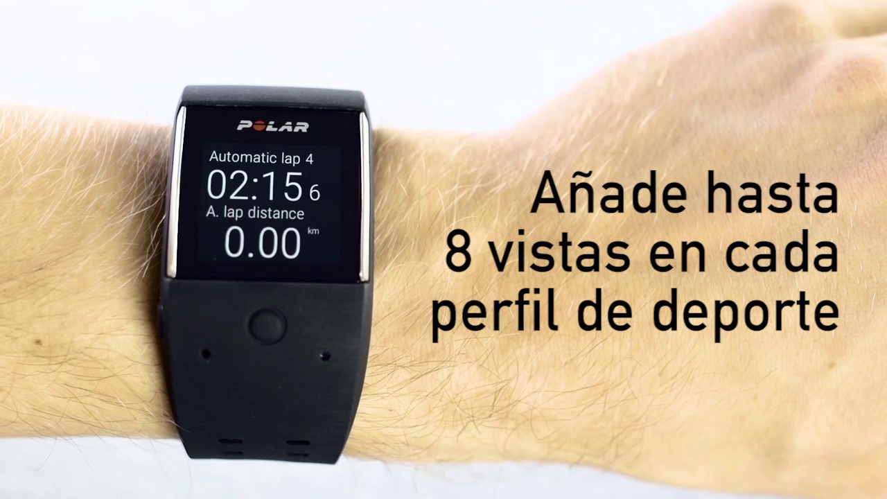 Polar M600: navega por Polar Flow app