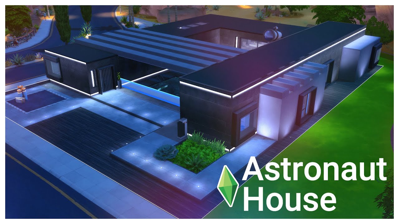Astronaut House | Stop Motion | Sims 4 | No CC