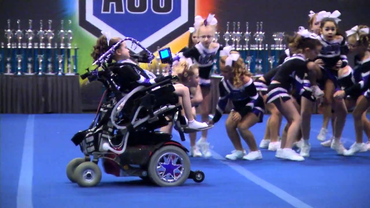 Margaret Romph & Her Cheerleader Team