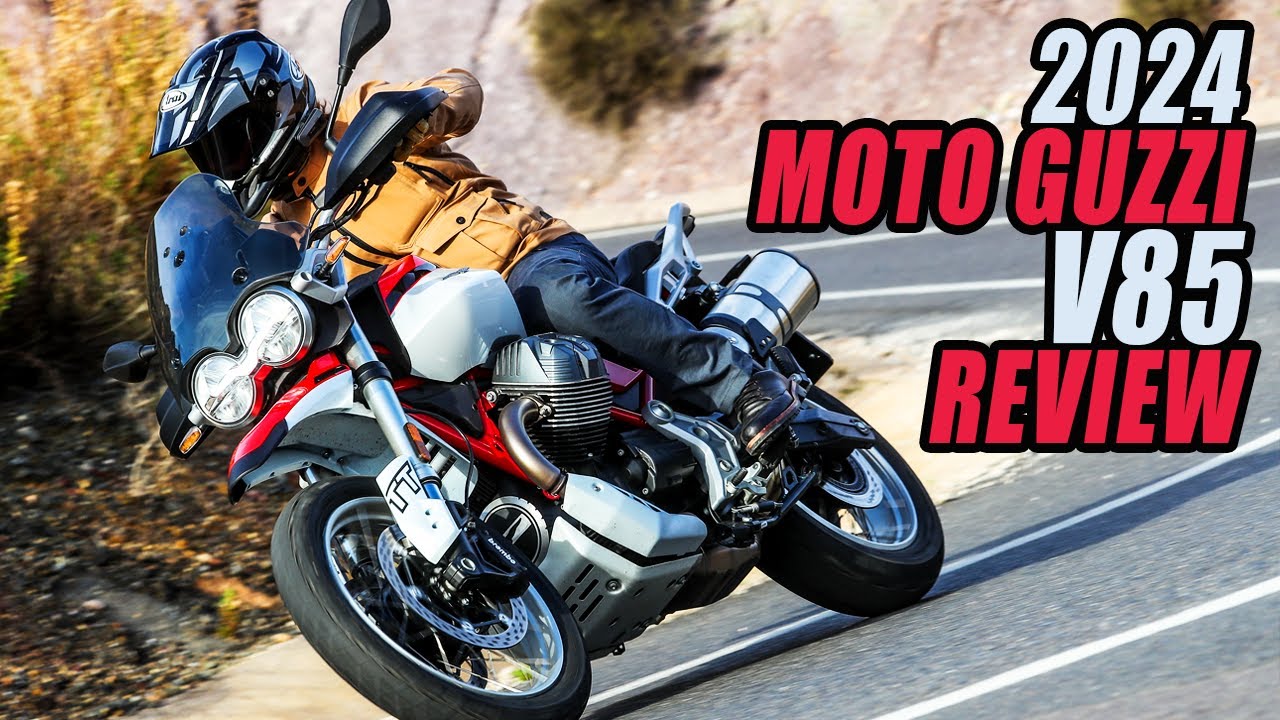 Обзор Moto Guzzi V85 2024 года — обновлённый с тремя новыми вариантами и по-прежнему крутой