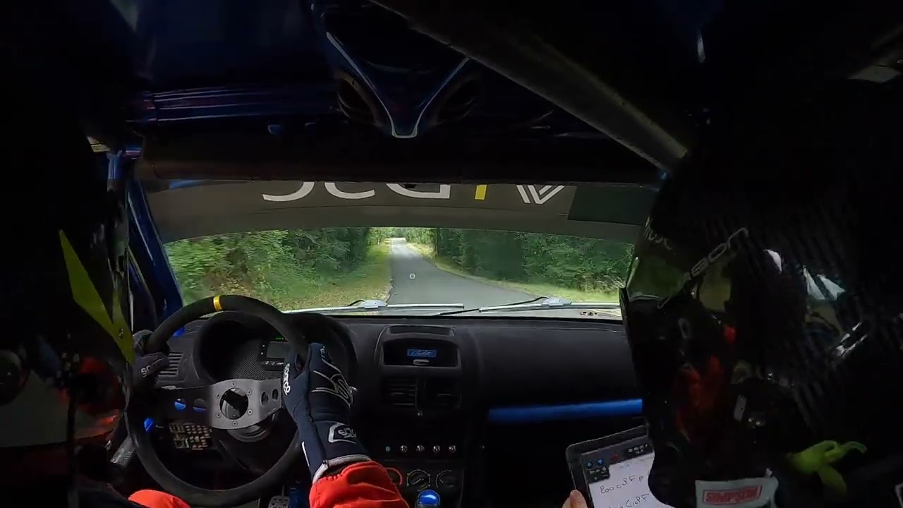 Rallye de Saintonge 2023 Brugier/Hervieu Clio Ragnotti GrN ES3