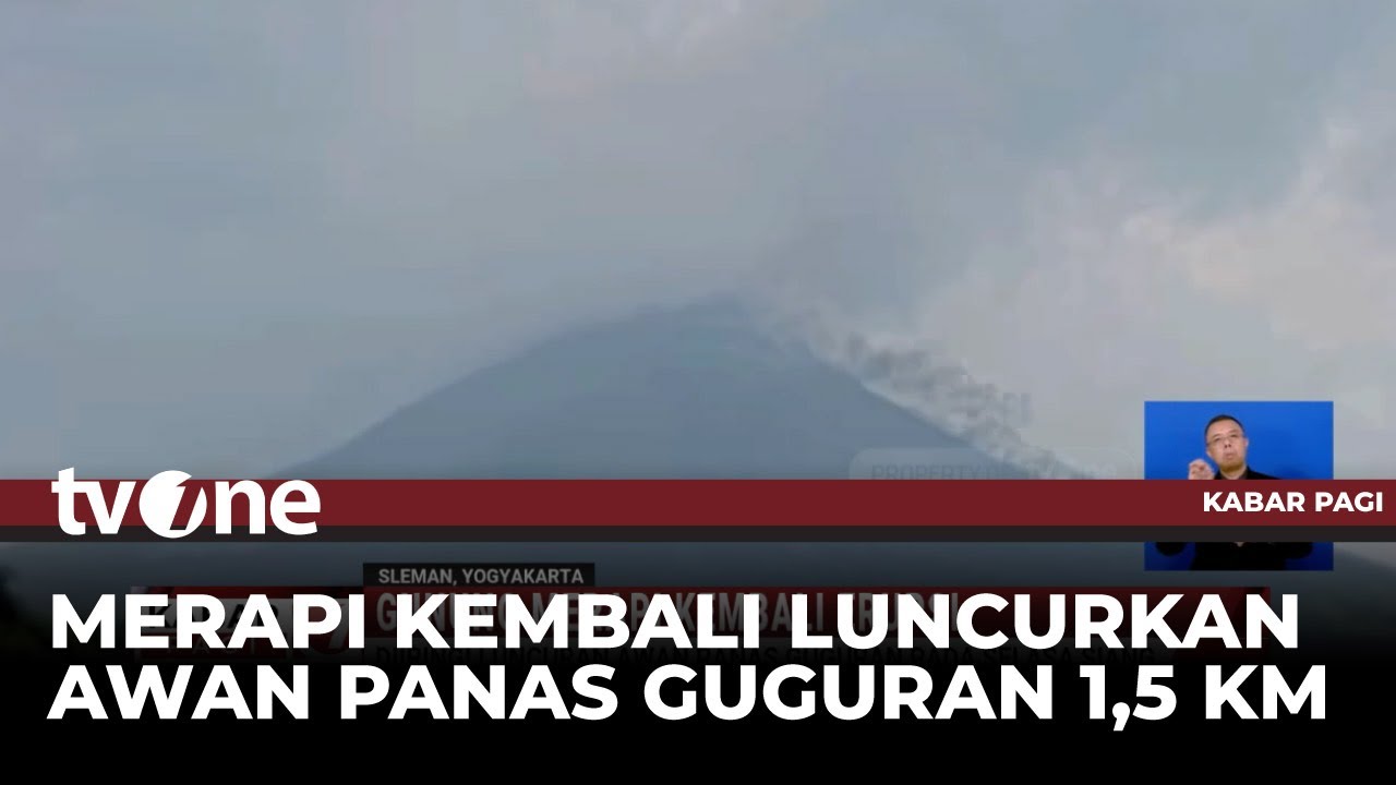 Gunung Merapi Kembali Erupsi, Diiringi Luncuran Awan Panas | tvOne