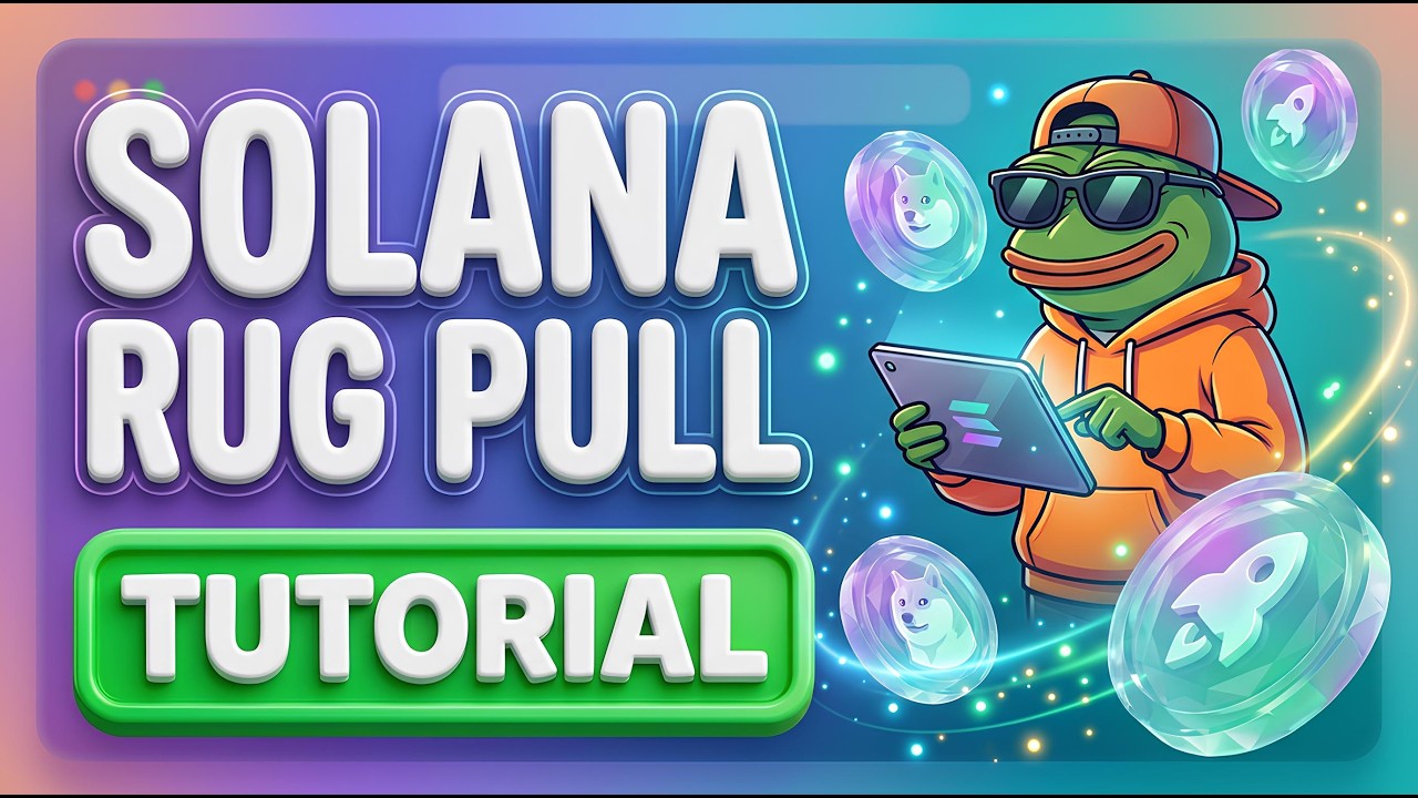 Rug Pull | Стратегия запуска мем-коинов (Slow Gaze) Как создать мем-коин на Solana