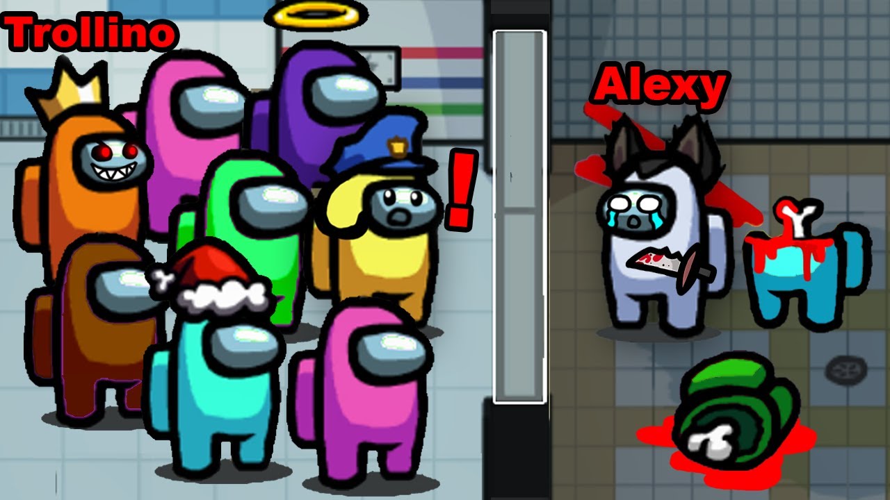 EL IMPOSTOR CON PEOR SUERTE DEL MUNDO 😂🔪 ¡EL MAYOR FAIL de AMONG US! - con Trollino