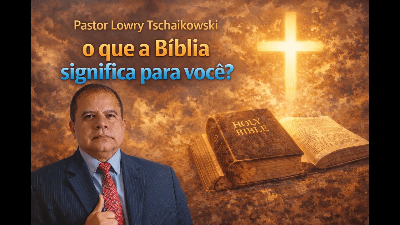 Pastor Lowry Tschaikowski - o que a Bíblia significa para você?