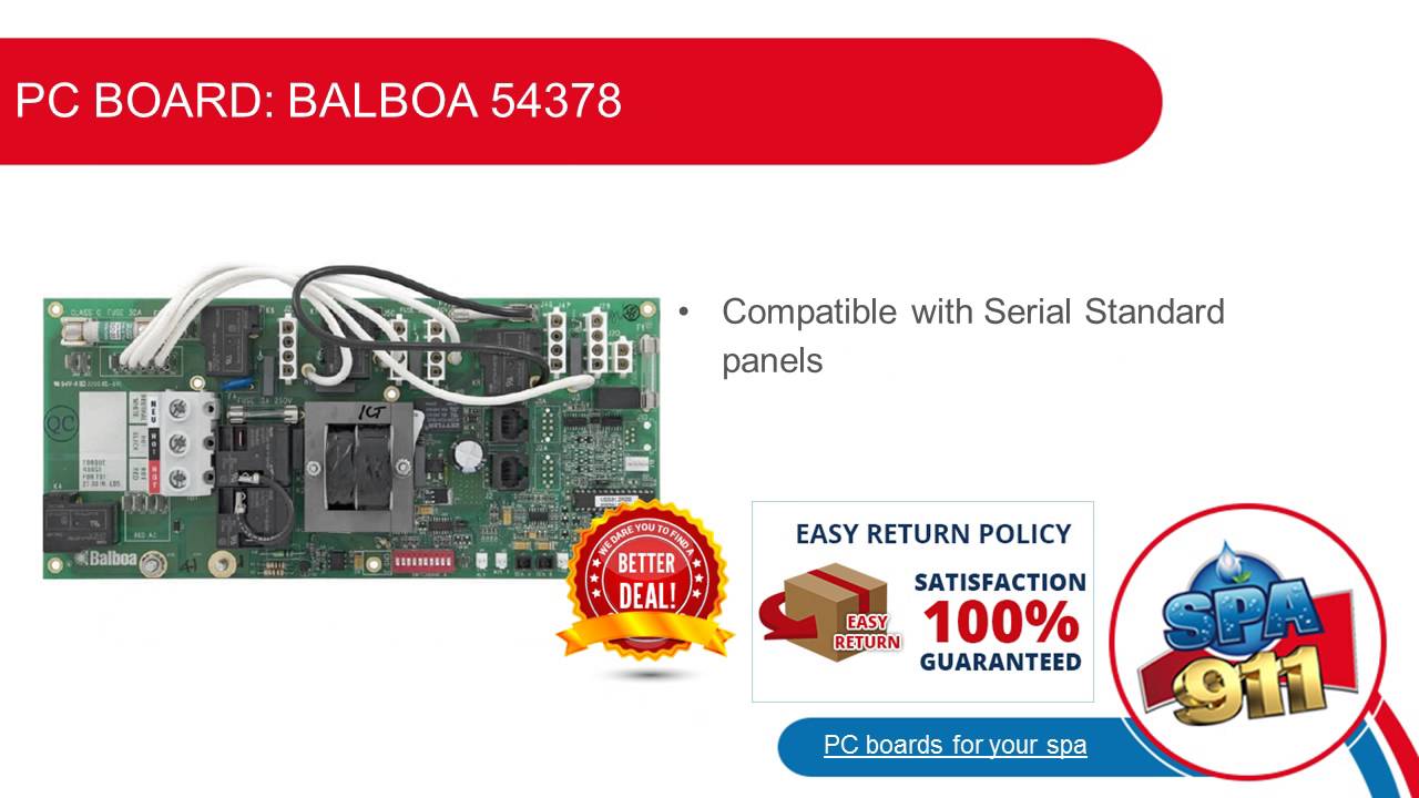 How much for a spa PC board? What's the price for hot tub parts?