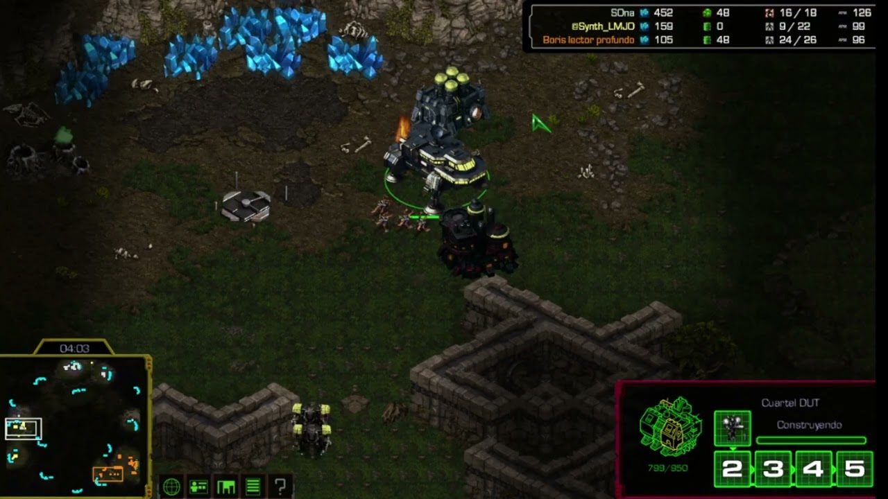 Starcraft: HS | #55 | 2vs1 | #Terran & #DUT vs #Zerg | Neo Sylphid 2.0 | Pobremente Casteada