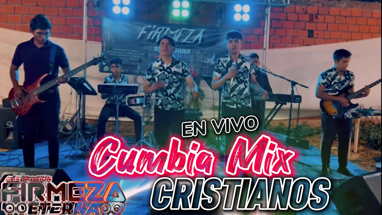MIX CUMBIAS CRISTIANAS ™ (2025) - FIRMEZA ETERNA en vivo | (Video Oficial)
