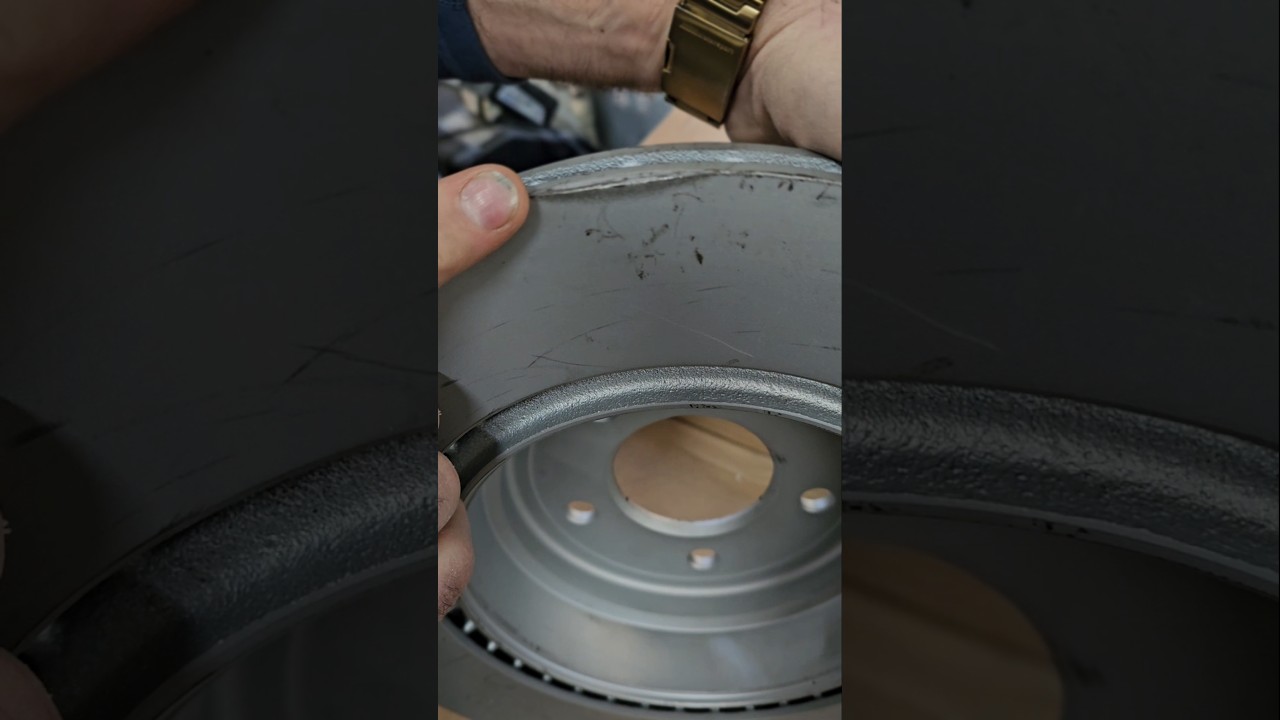 USZKODZONE NOWE Tarcze hamulcowe