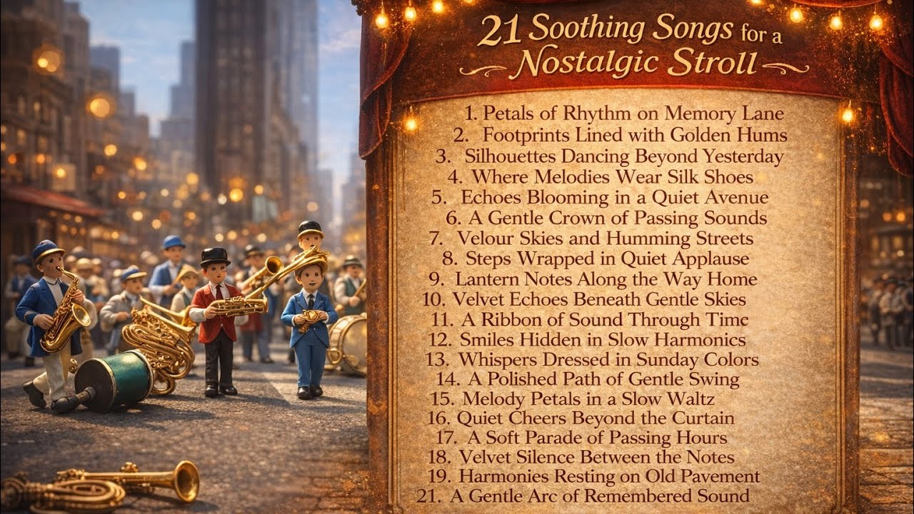 Petals of Rhythm on Memory Lane: Whispering Glow｜記憶の小径に舞うリズムの花びら。静かに囁く光とともに心を包み込む、温もりあり【落ち着いた作業用BGM】