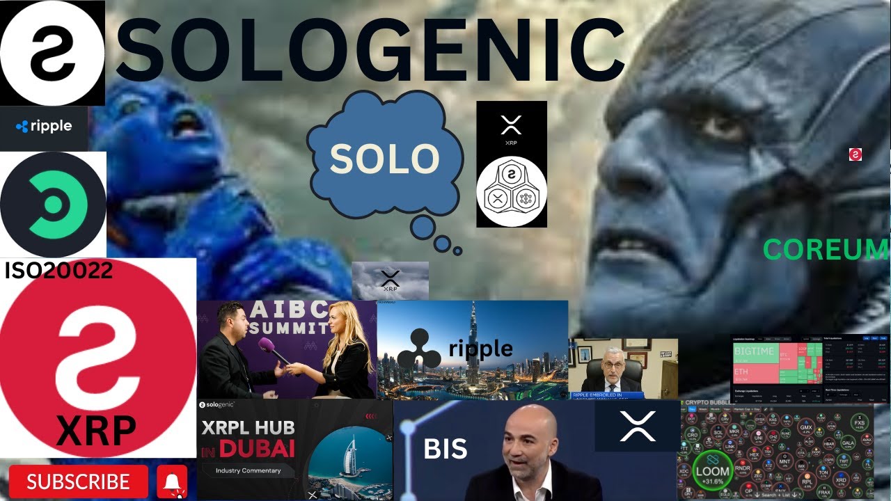 SOLOGENIC $SOLO 2 Worlds In 1 XRP COREUM ISO20022