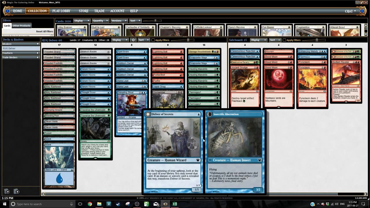 Channel and Deck Update: RUG/Temur Delver on MTGO