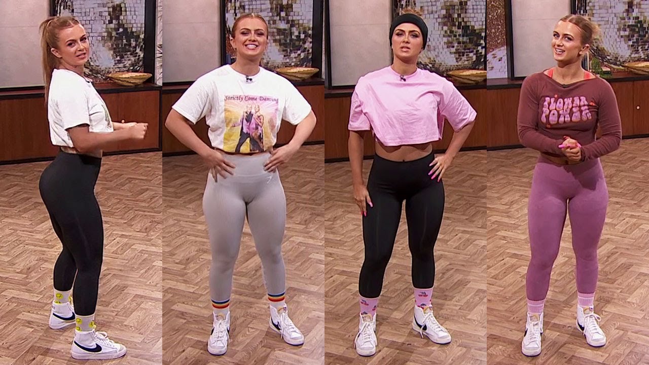 Maisie Smith - Morning Live Workout - March 2022