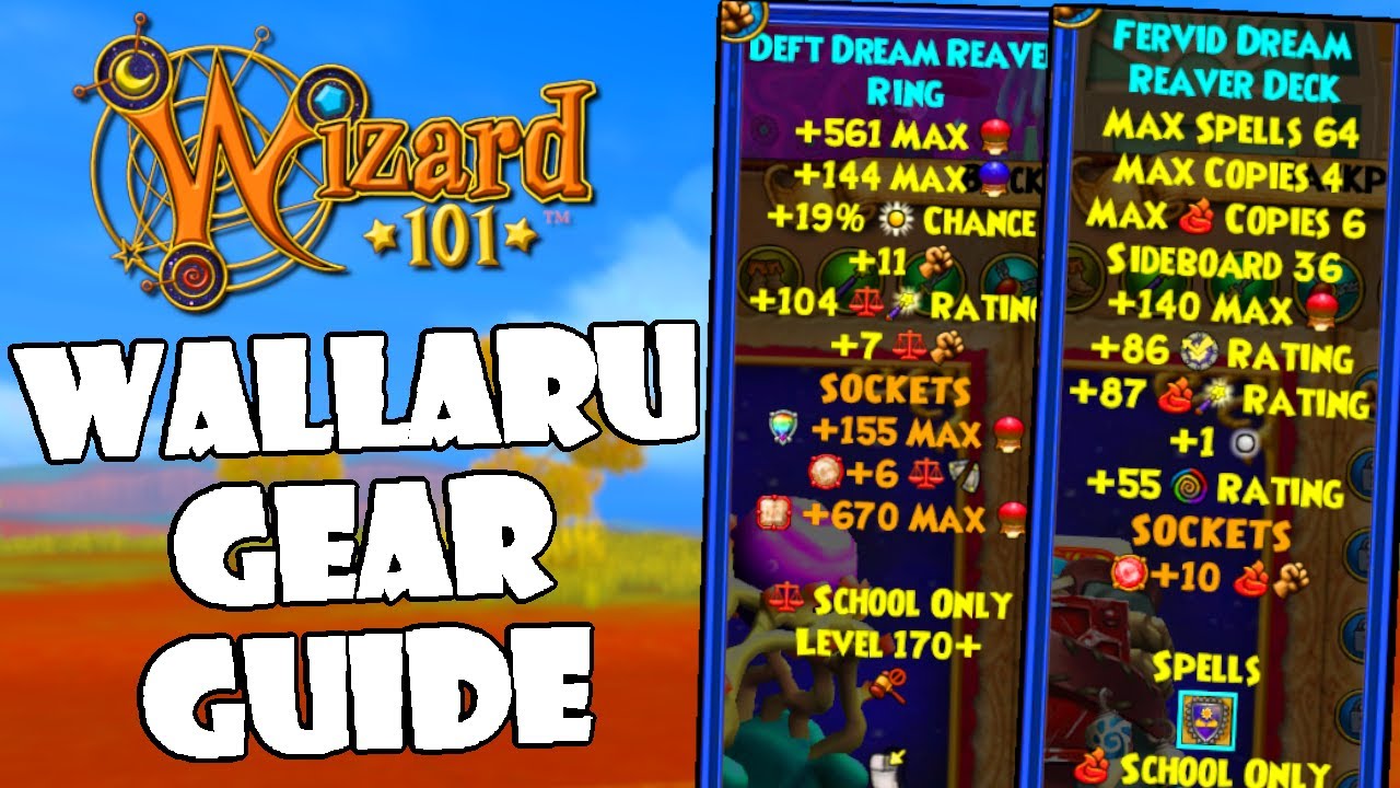 Wizard101: The BEST Way To Get *NEW* Level 170 Wallaru Gear!